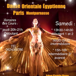 Eden Samia Raqs Danse Orientale Paris, Académie De Danse De Montparnasse
